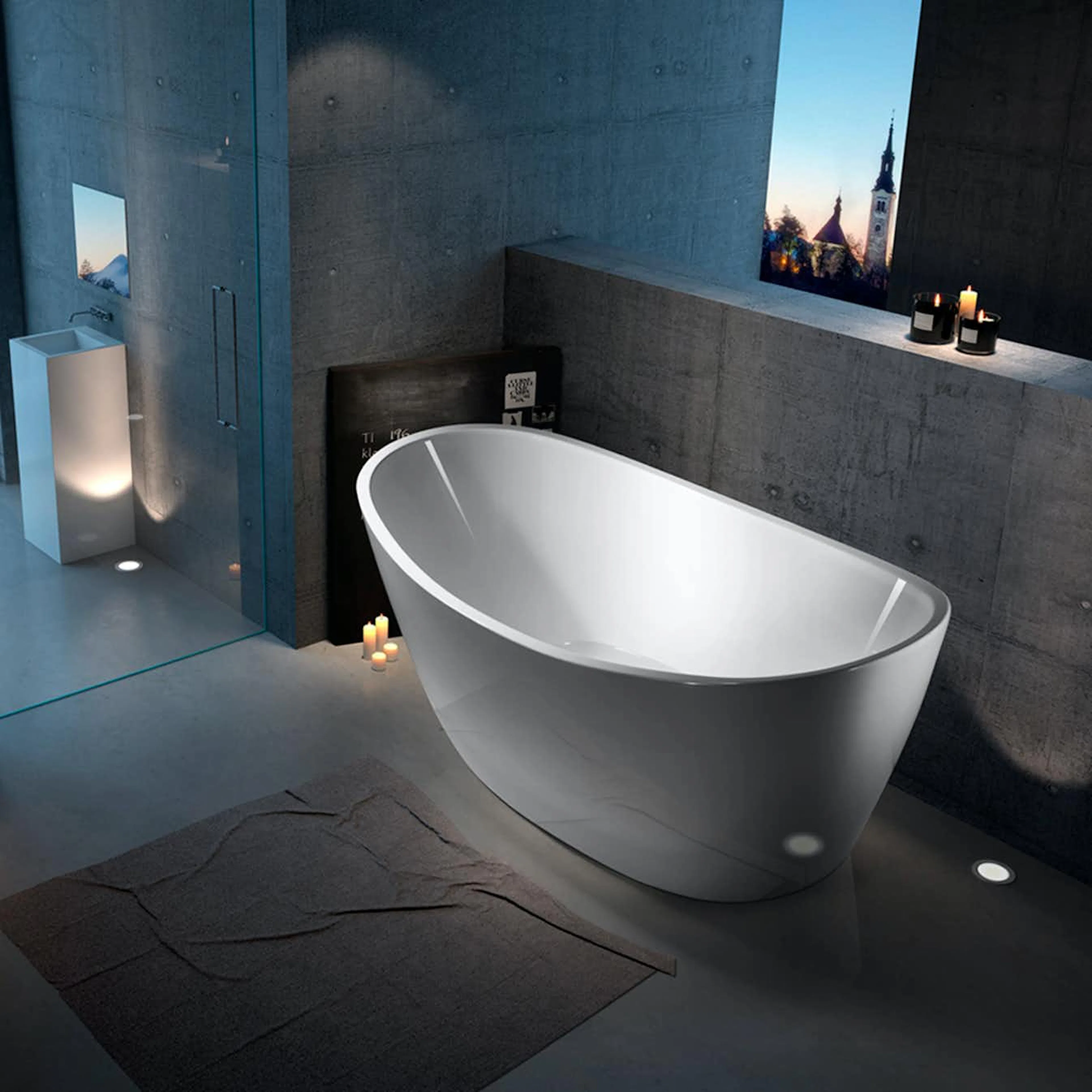 Badekar – hvilke materialer kan man velge mellom?