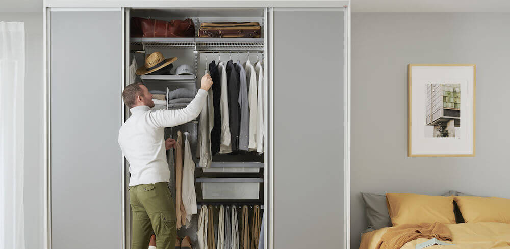 rimelig skyvedør garderobe