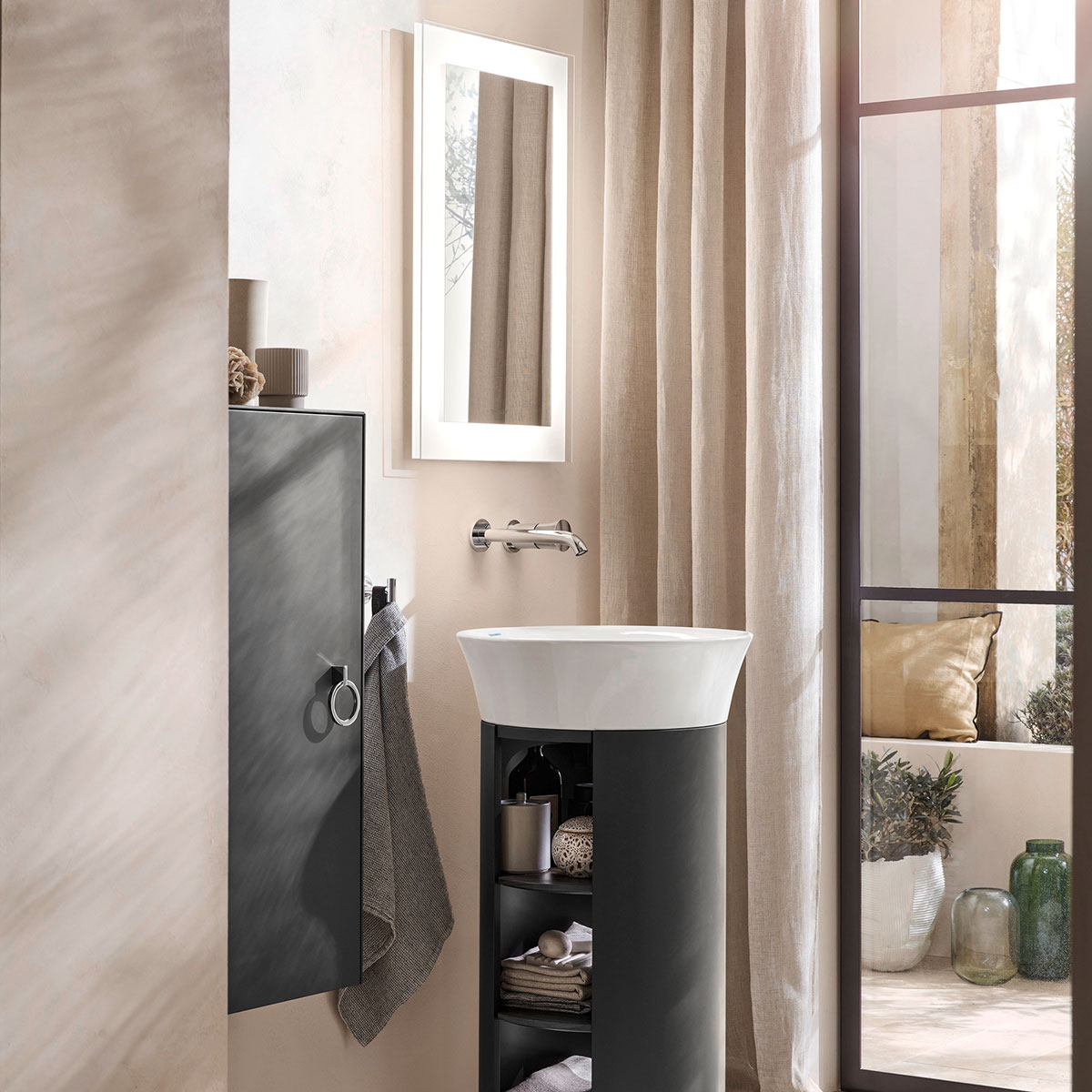 Servant Duravit White Tulip Hvit Høyblank 500 mm
