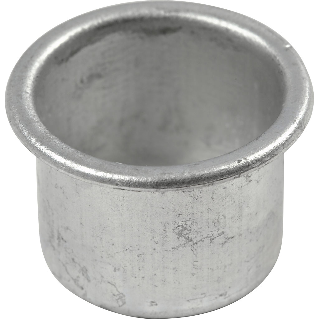 Metallinnsats Creativ Company for Lys 18x25 mm Hullstr 22 mm 12 Stk/1 Pk