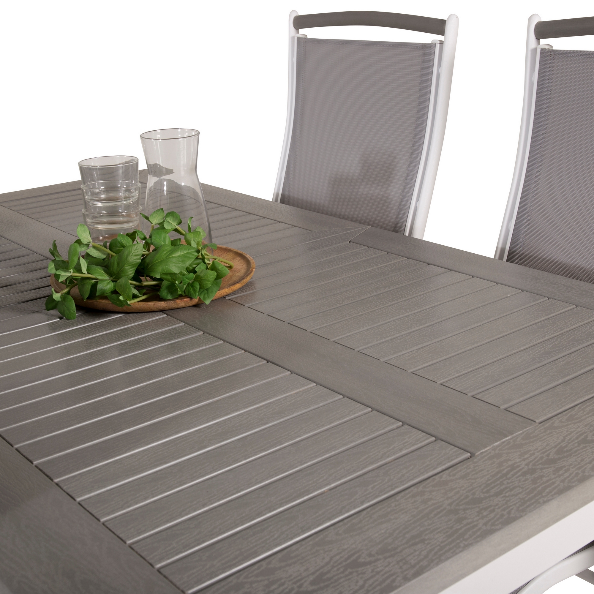 Spisegruppe Venture Home Aleyna 152/210 med 4 Stoler