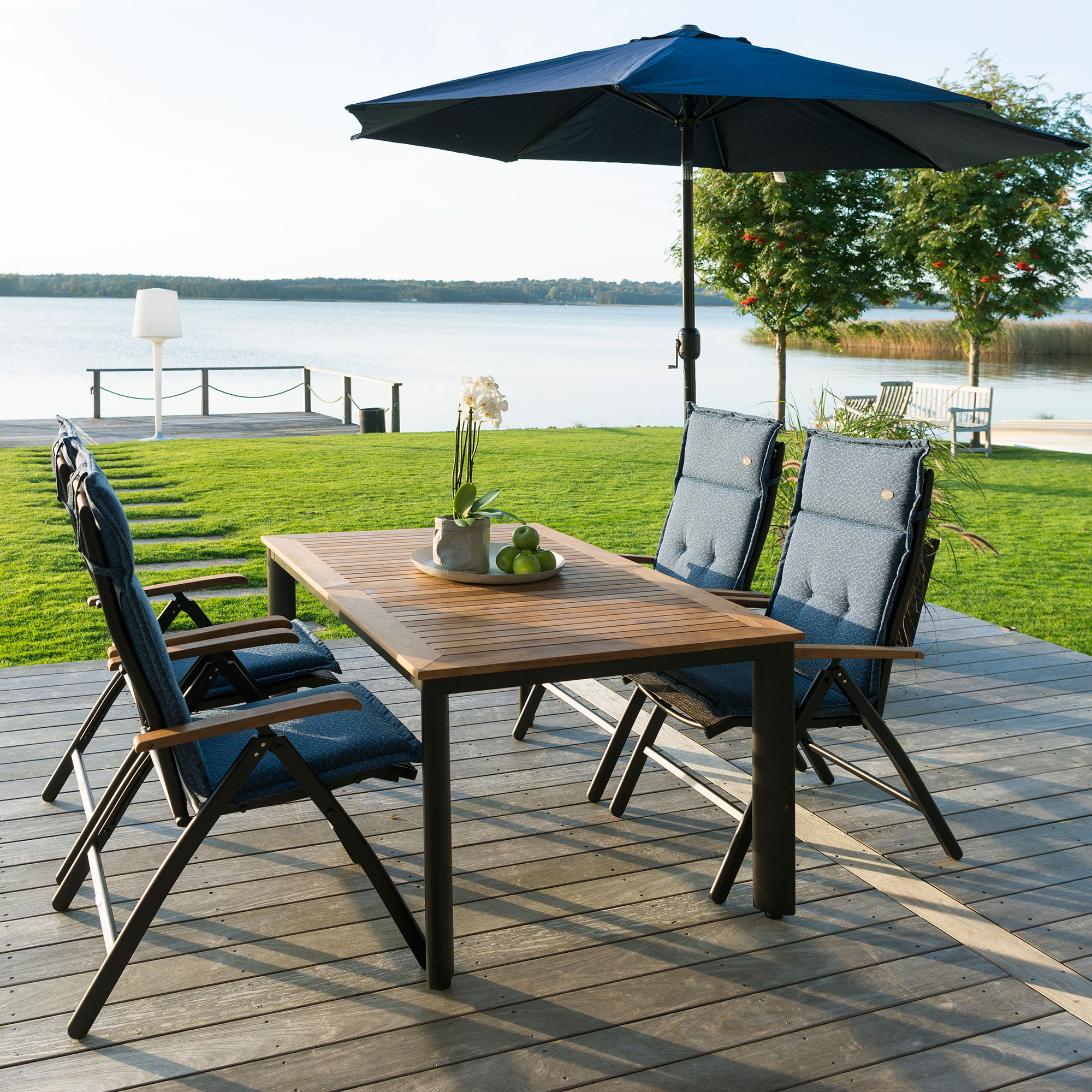 Hagebord Hillerstorp Nydala 96x150-200 cm