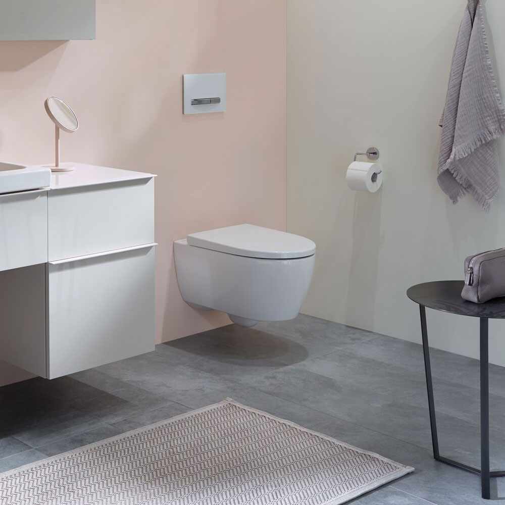 Vegghengt Toalett Geberit iCon Rimfree