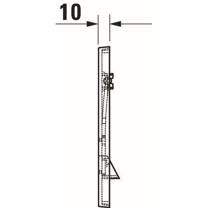 Spyleknapp Duravit Durasystem