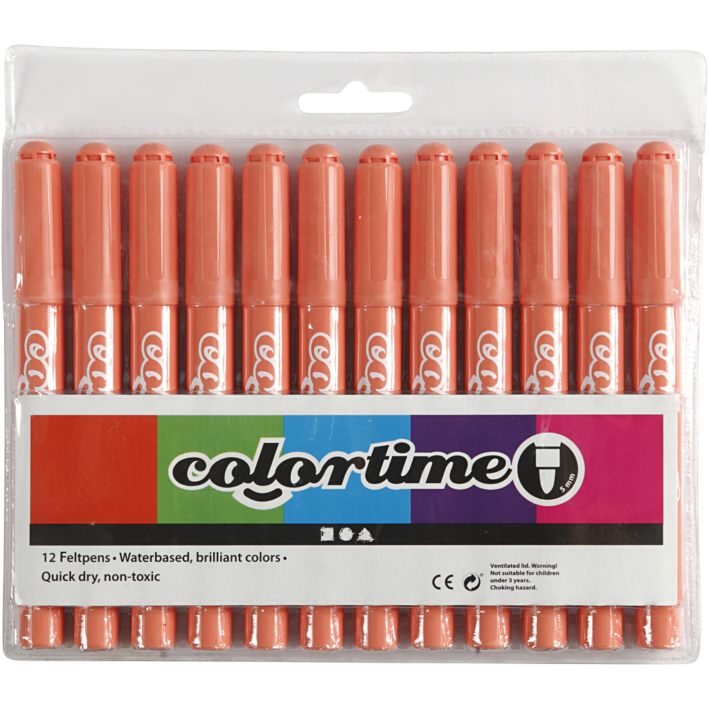 Tusjpenner Creativ Company Colortime Strek 5 mm 1 Pk