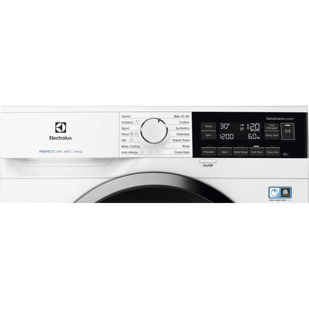 Vaskemaskin Electrolux EW6S662W38 PerfectCare 600