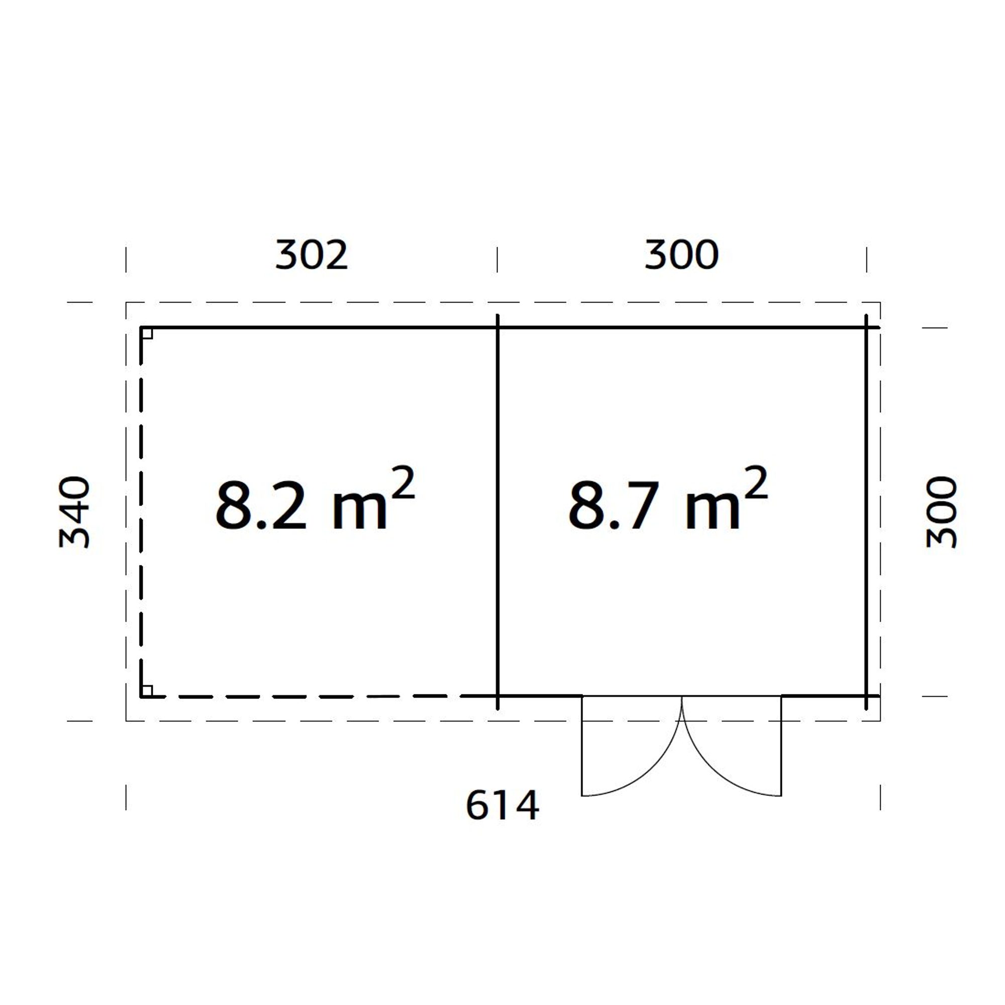 Gjestehytte Palmako Ella 16,8M2