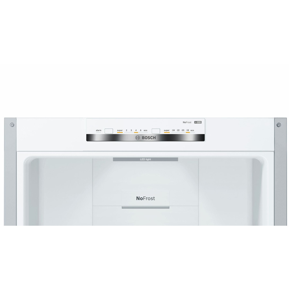 Bosch kyl/frys KGN36VLED Black inox