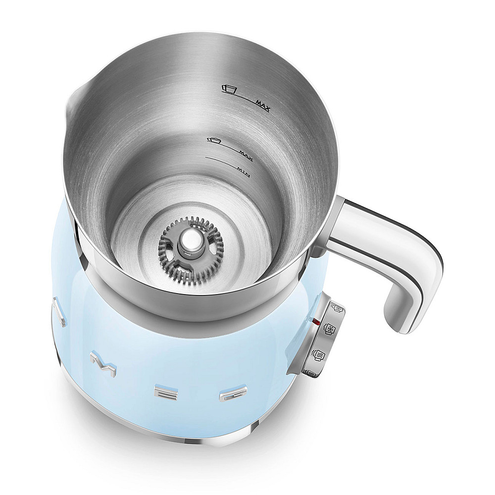 Smeg MFF11PBEU mjölkskummare, Pastellblå Blå