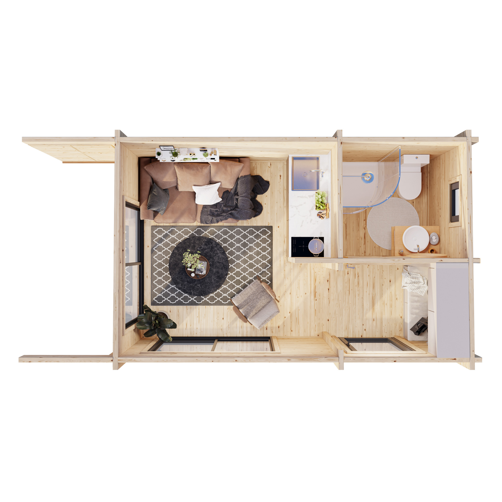 Gjestehytte Palmako Cecilia 14,2 M2
