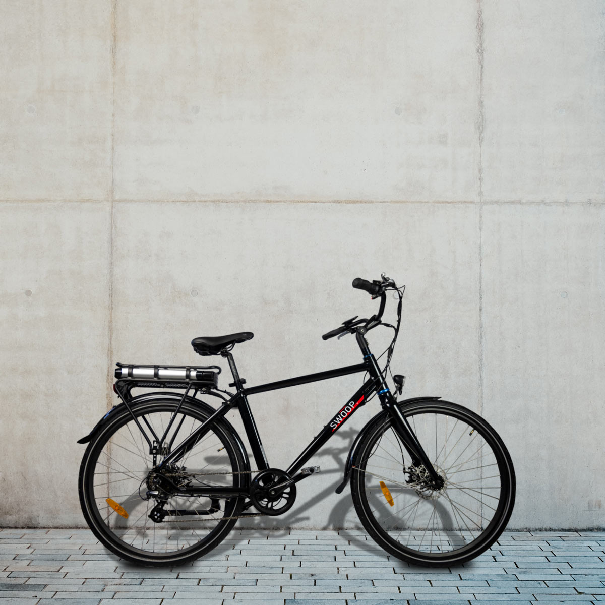 El-sykkel Swoop City, herre 28"