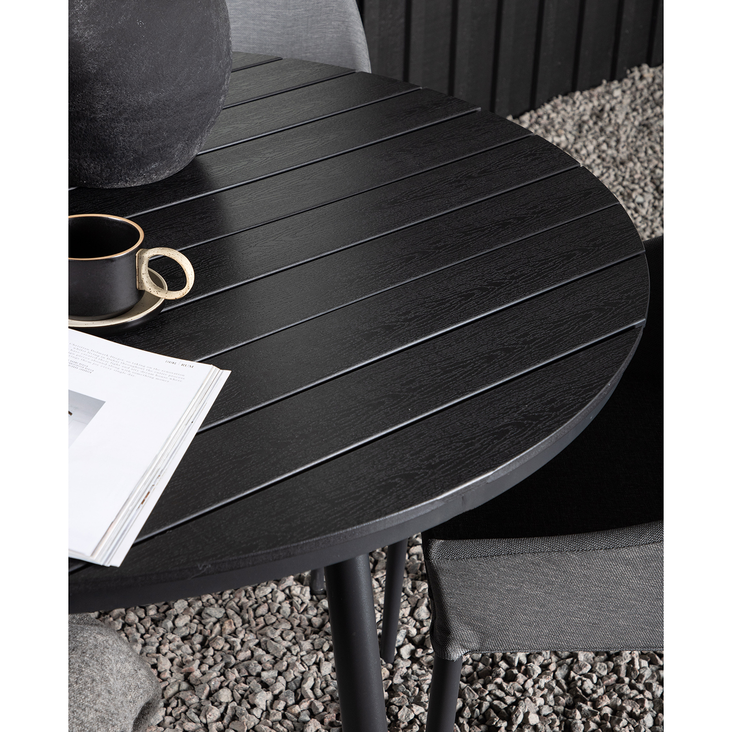 Spisegruppe Venture Home Break Ø120 med 4 Spoga Spisestoler