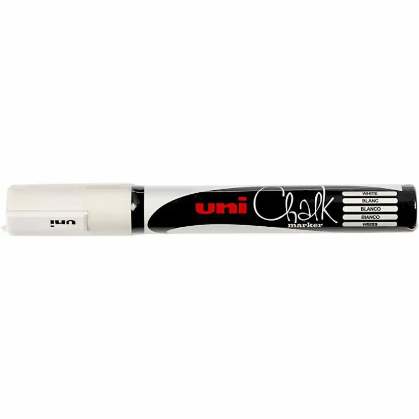 Merkepennn Creativ Company Chalk Hvit Strek 1,8-2,5 mm 1 stk