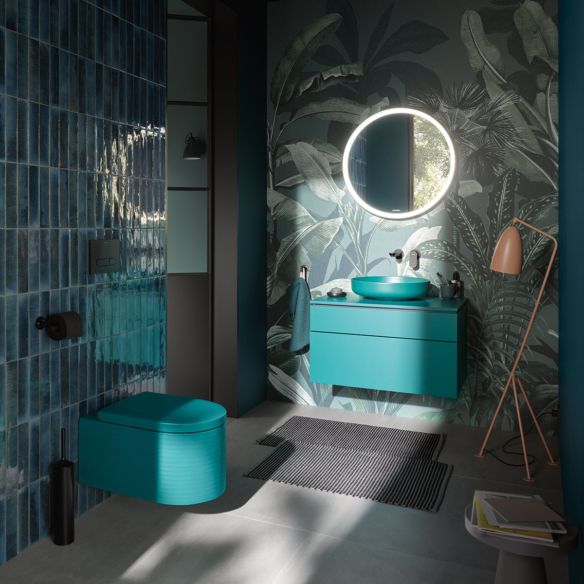 Vägghängd Toalettstol Duravit Millio Grooves