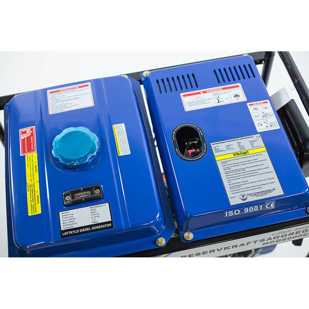 Strømaggregat Duab-Power MDG6000CLE 1-fas Diesel Fjernstart