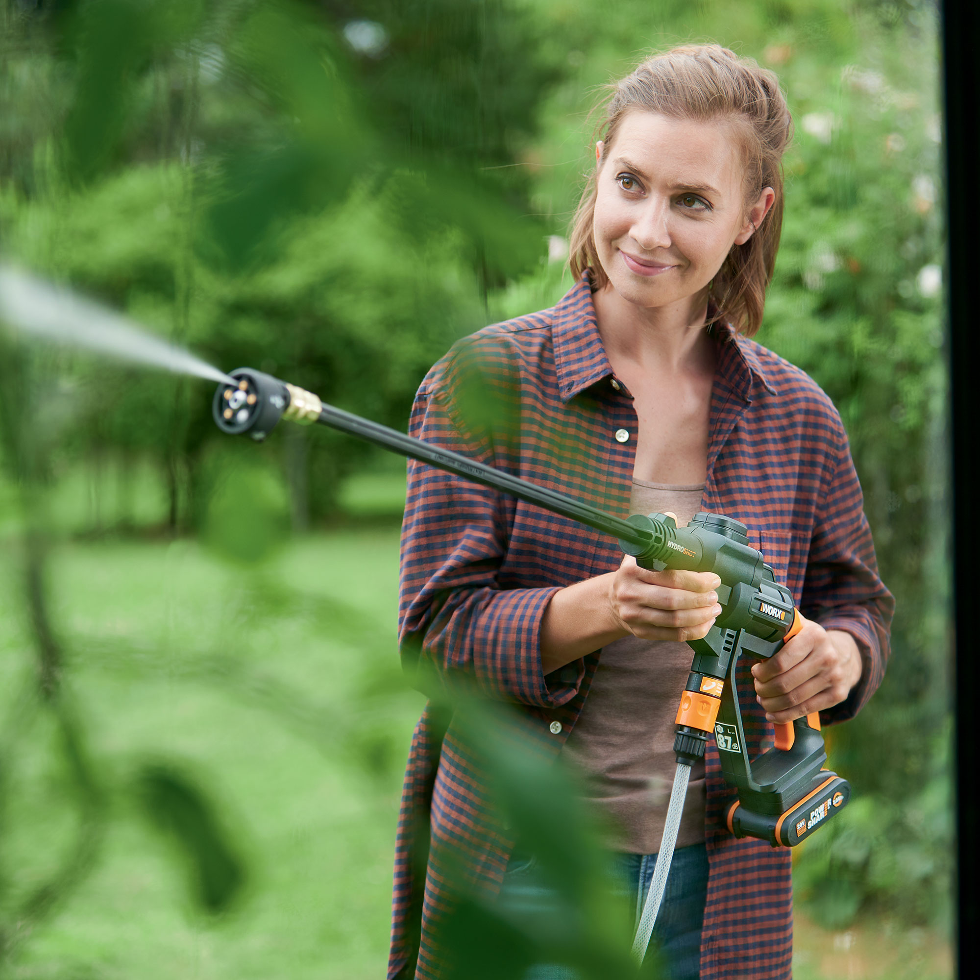 Høytrykksspyler Worx Hydroshot WG620E med Batteri
