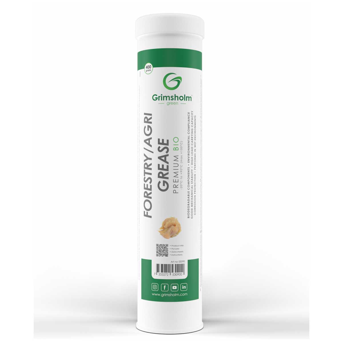 Smørefett Grimsholm Premium Bio Skog/Landbruk 400 g
