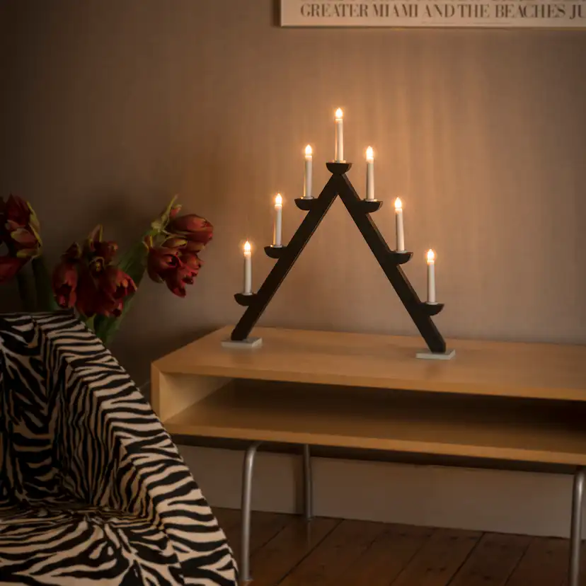Adventstake Gnosjö Konstsmide Tre 7L