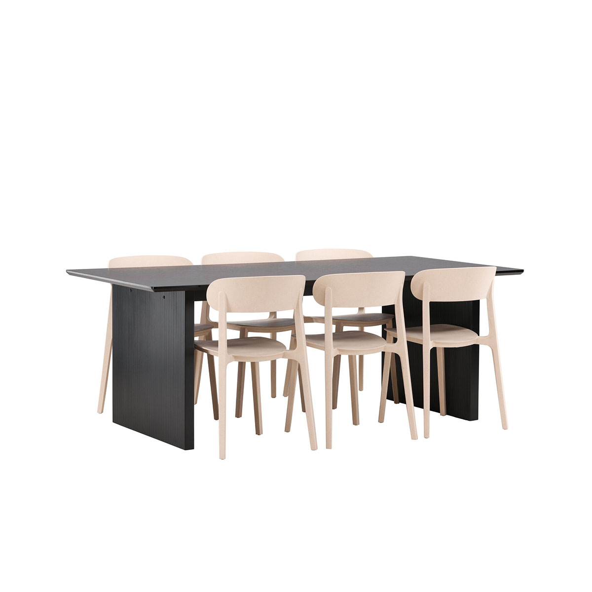 Spisegruppe Venture Home Vail med 6 stk Åstol