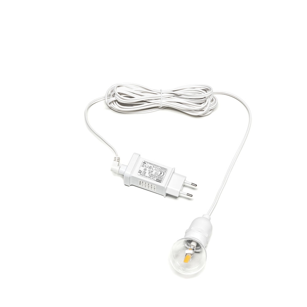 Lampesokkel Gnosjö Konstsmide 5m LED med Ledning