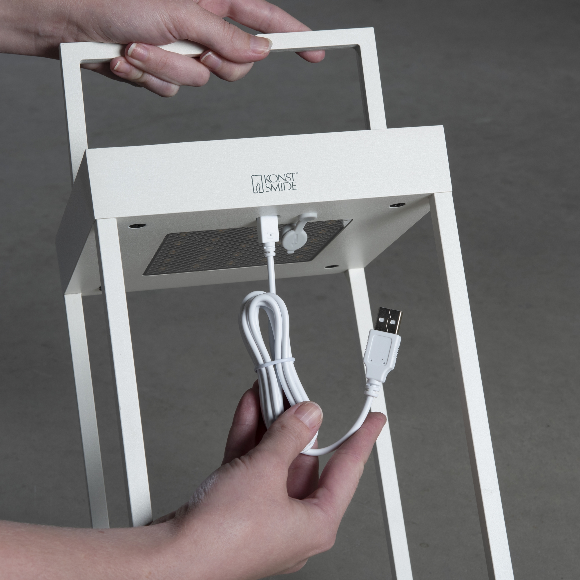 Lykt Gnosjö Konstsmide Portofino USB/Sol