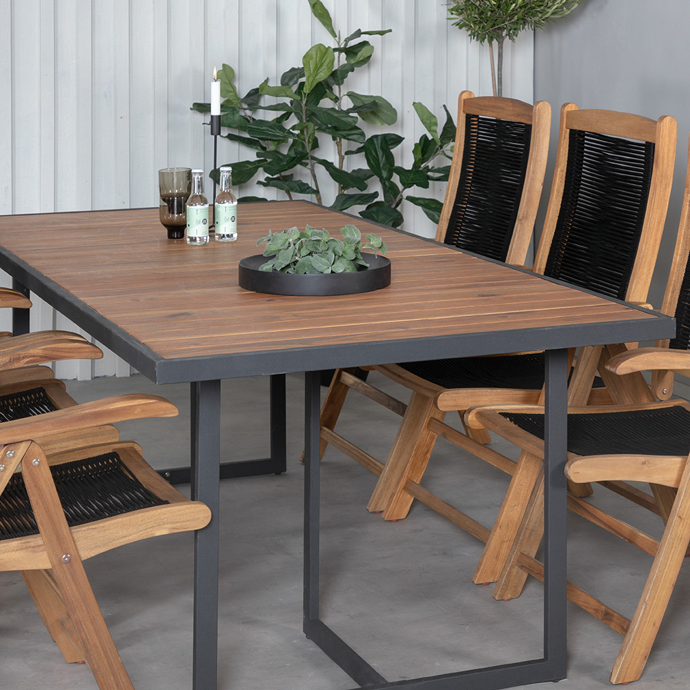 Spisegruppe Venture Home King med 6 Peder Spisestoler