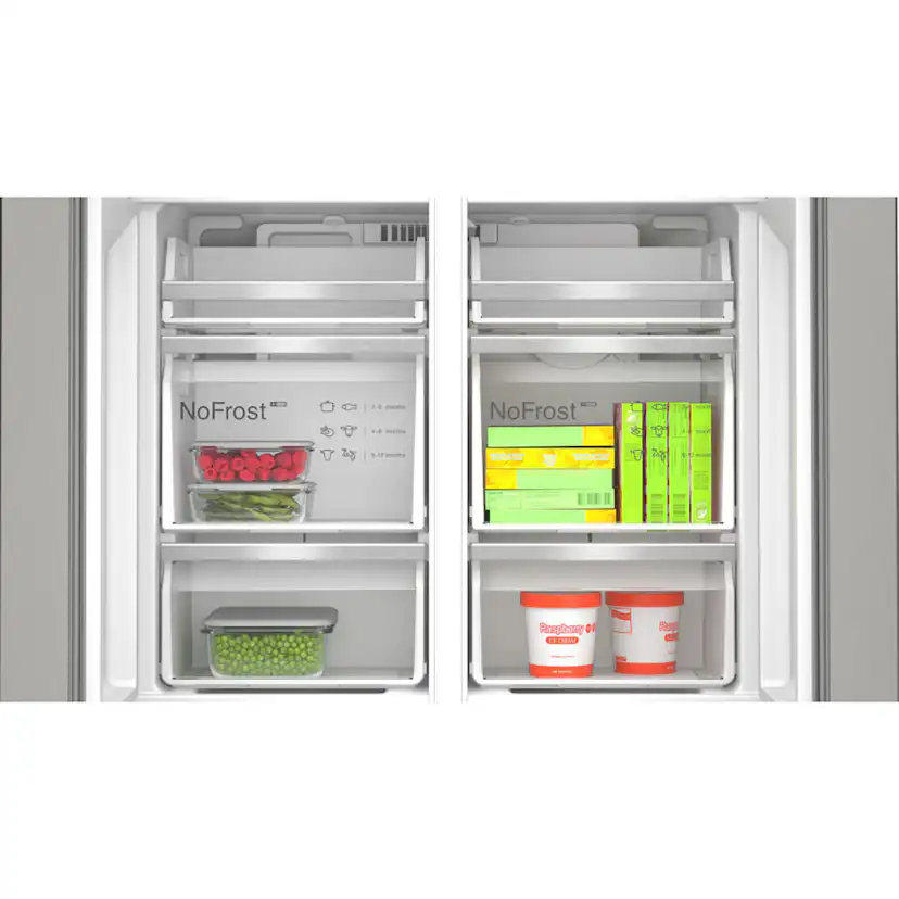 Kjøl/Fryser Bosch Side by Side KFI96APEA Serie 6 French Door med WiFi og Ismaskin