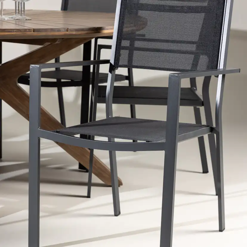 Hagegruppe Venture Home Rosario med 6 Copacabana Stoler