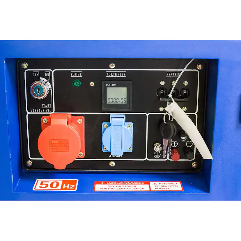 Strømaggregat Duab-Power MDG7500S-3 3-fas Diesel Stillegående