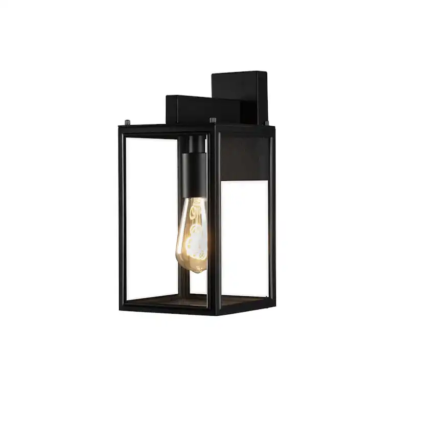 Vegglampe Gnosjö Konstsmide Carpi E27 Sort Opp/Ned