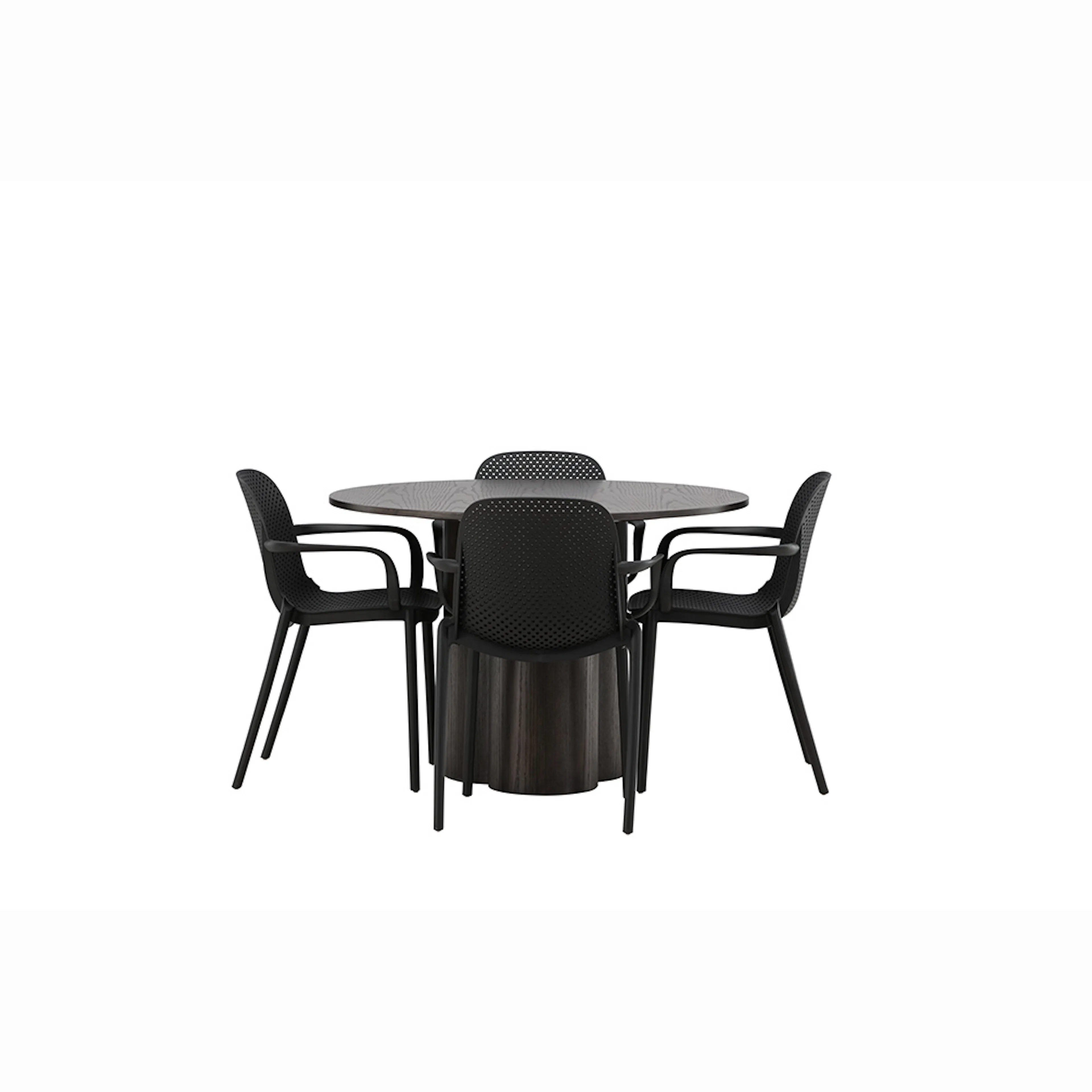 Spisegruppe Venture Home Olivia med 4 Baltimore Stoler