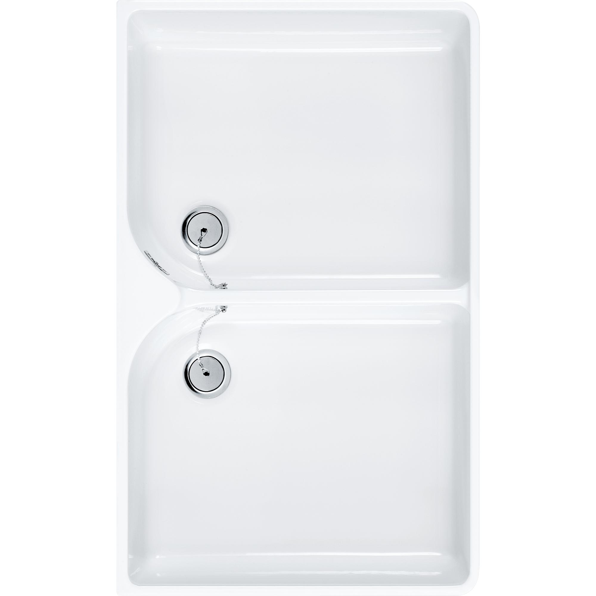 Tvättställ villeroy & Boch O.novo 732740R1 Vit Alpin CeramicPlus, för Enhålsblandare