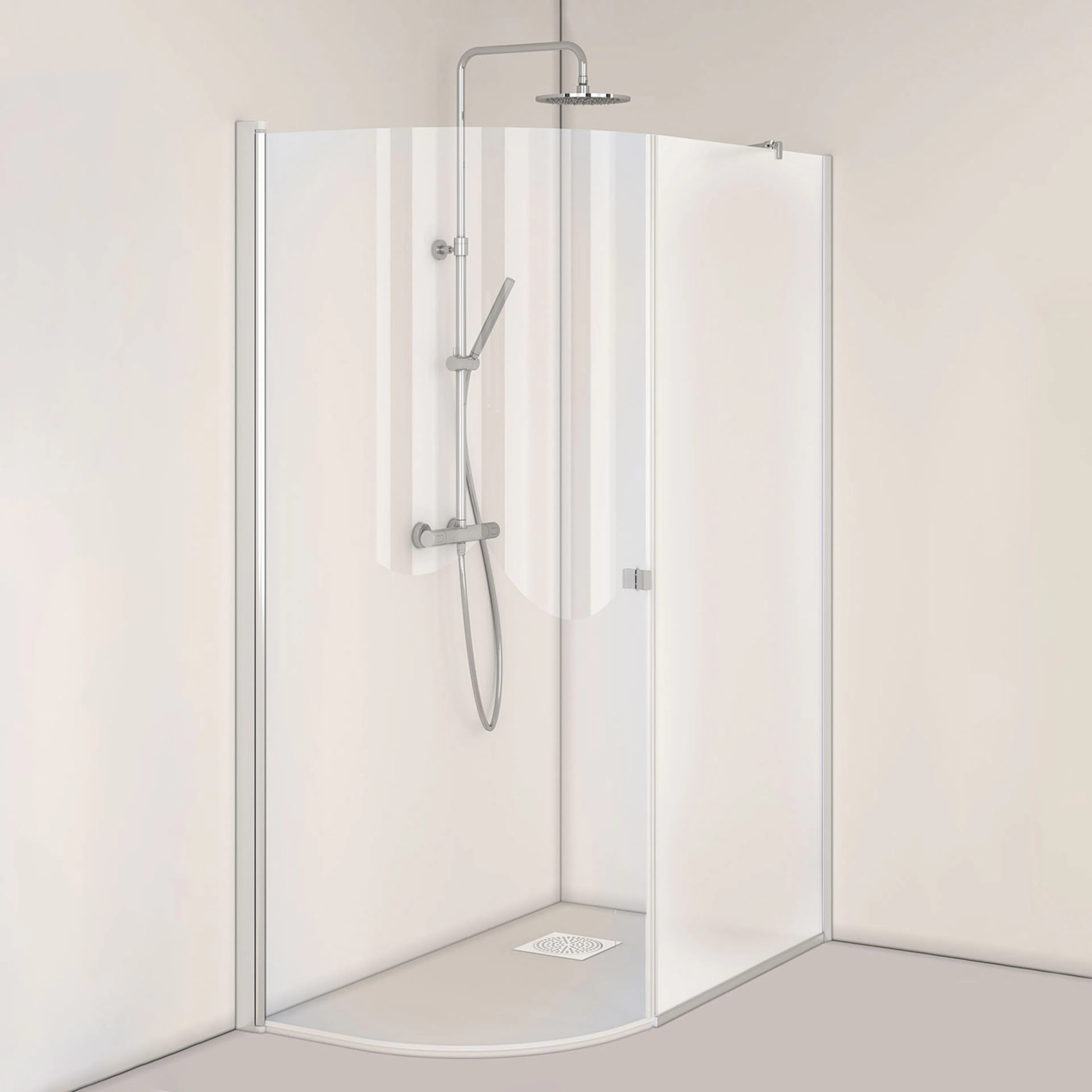 Dusjhjørne Hafa Igloo Pro J-Dør