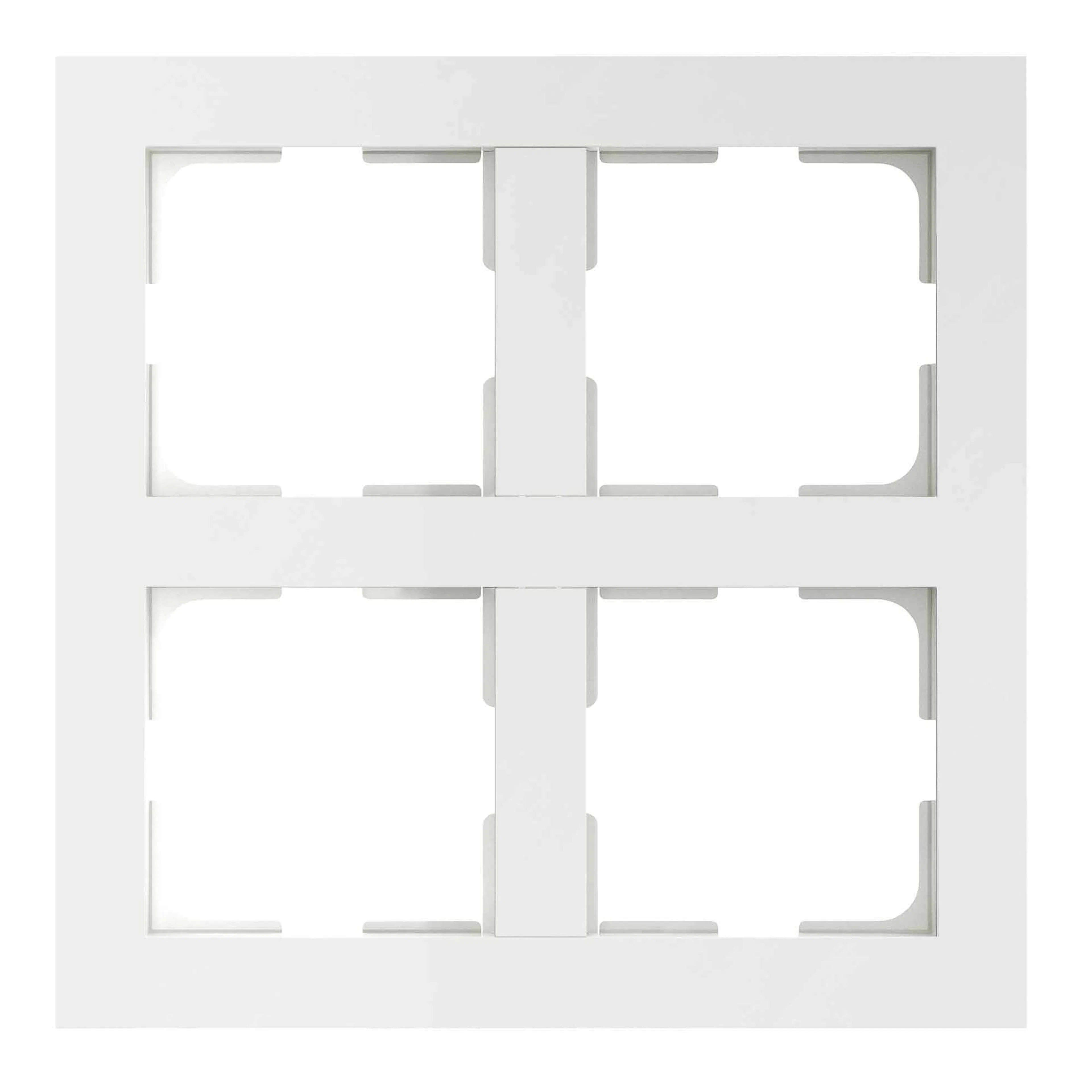 Kombiram 2x2-fack PLUS fv Fjellhvit