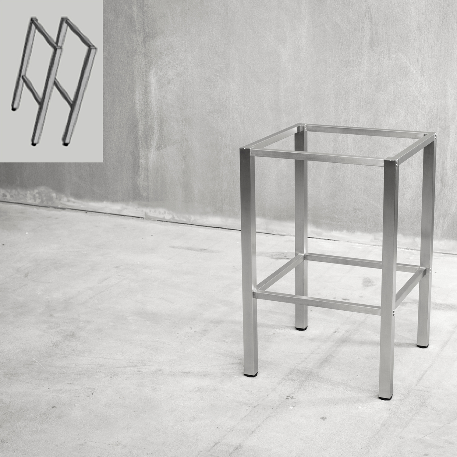 Gavler Vilan Stainless Rustfri Gavler til Ramme