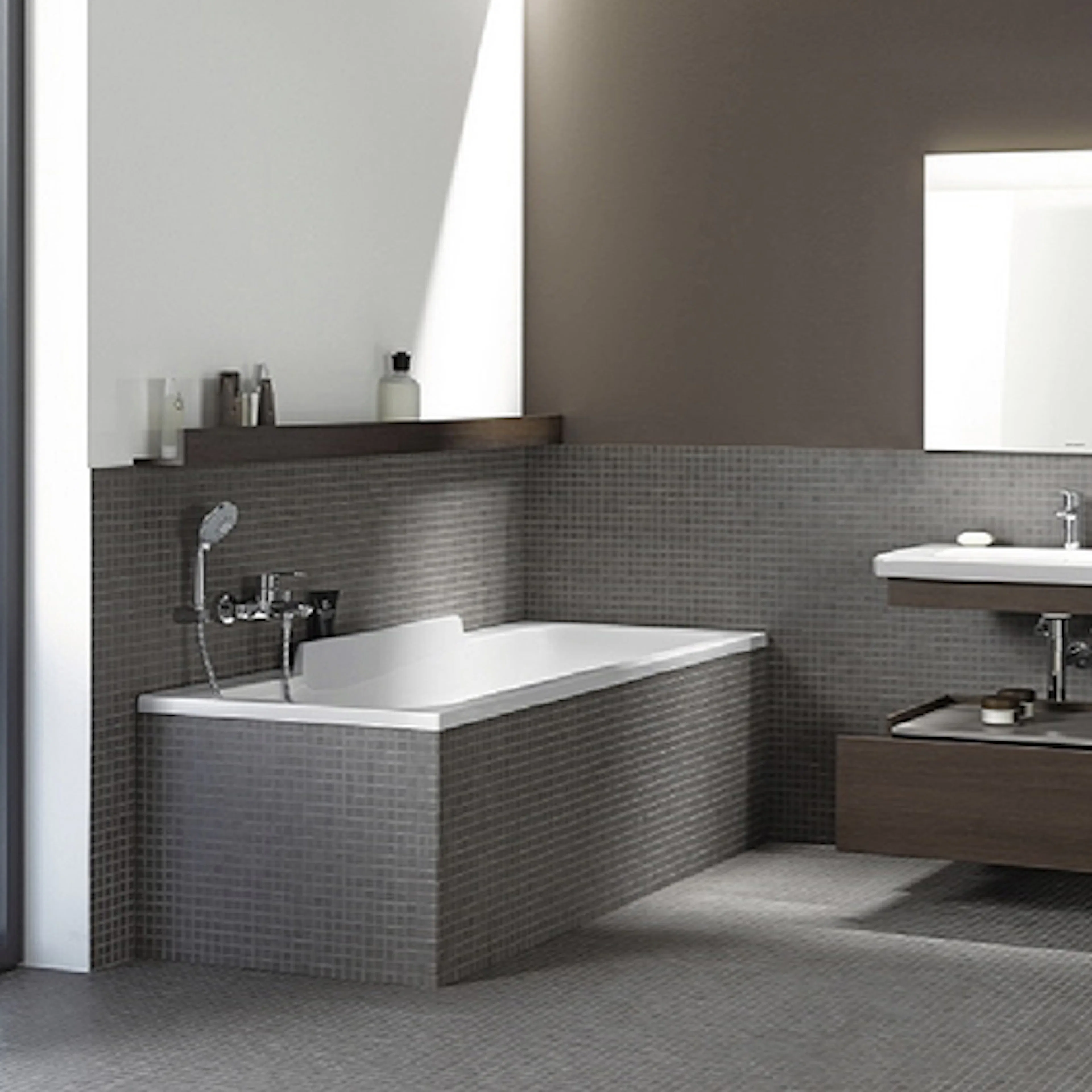Badkar Duravit DuraStyle, 1600x700mm LxB: 1600x700 mm, Volym: 130 liter