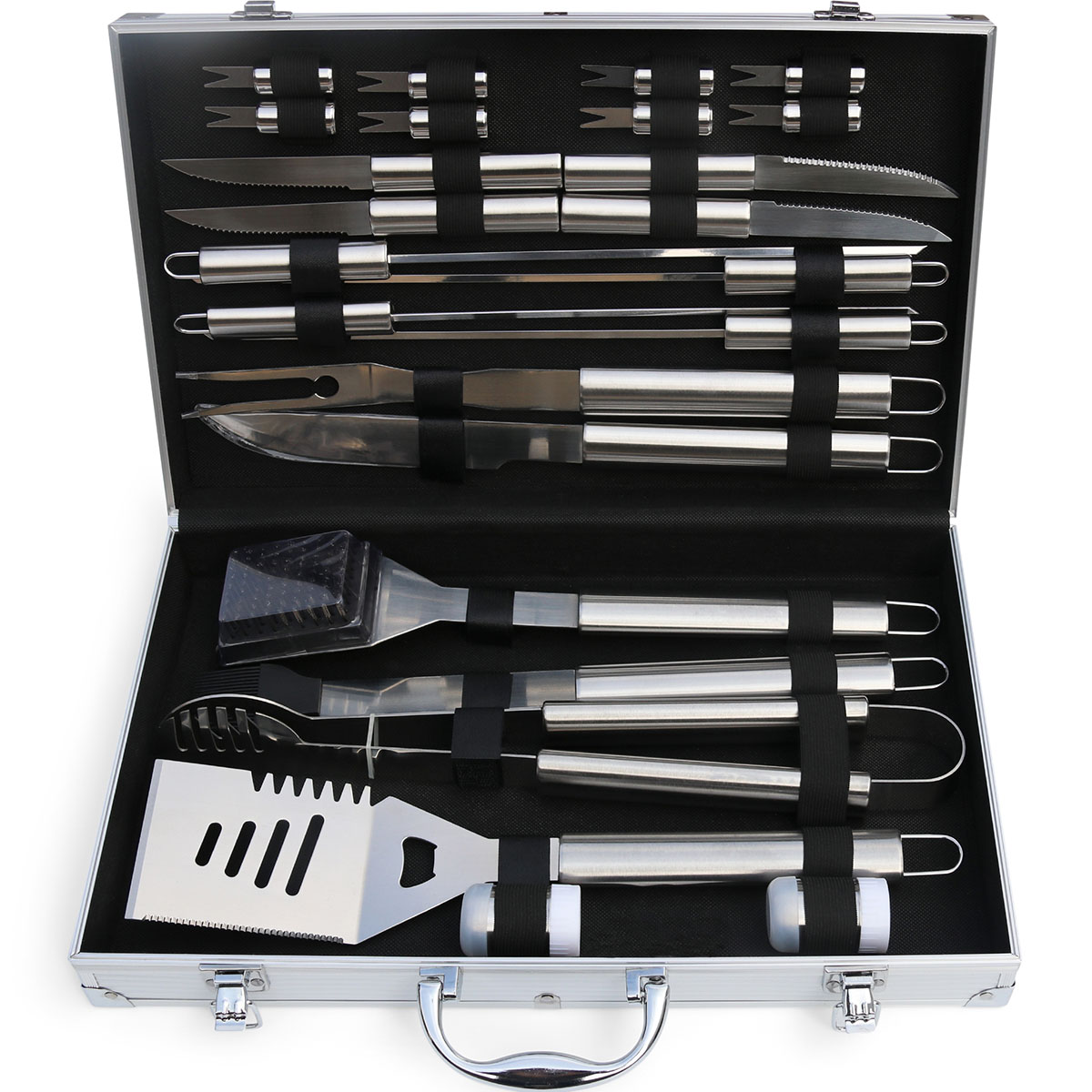 Grillverktøy Metalcraft 24 Deler