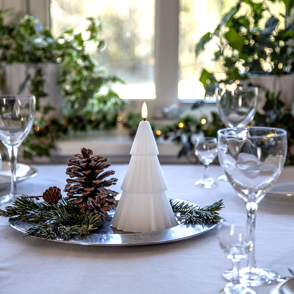 LED-Blocklys Star Trading Flamme Grany