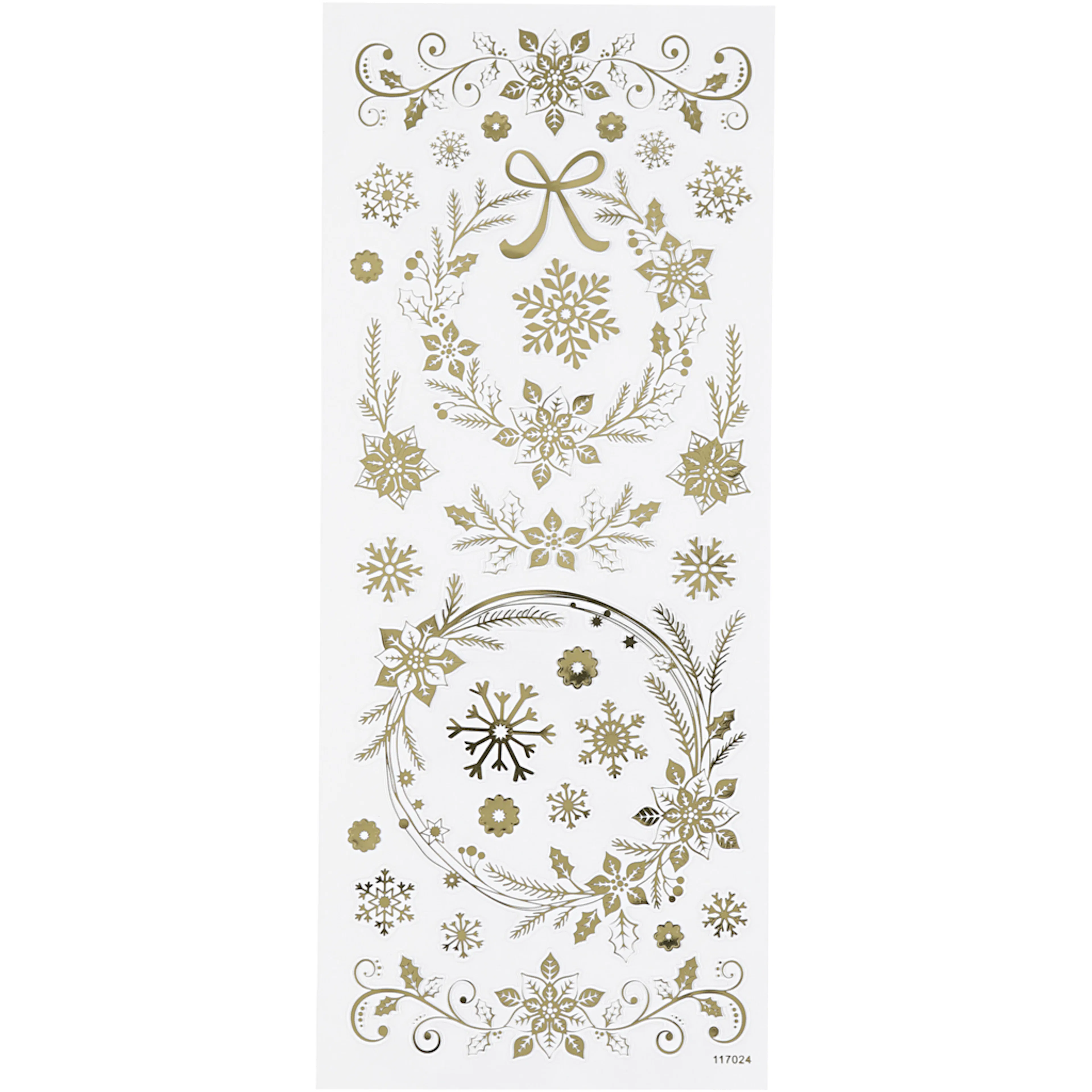 Klistremerker Creativ Company Julestjerner 10x24 cm
