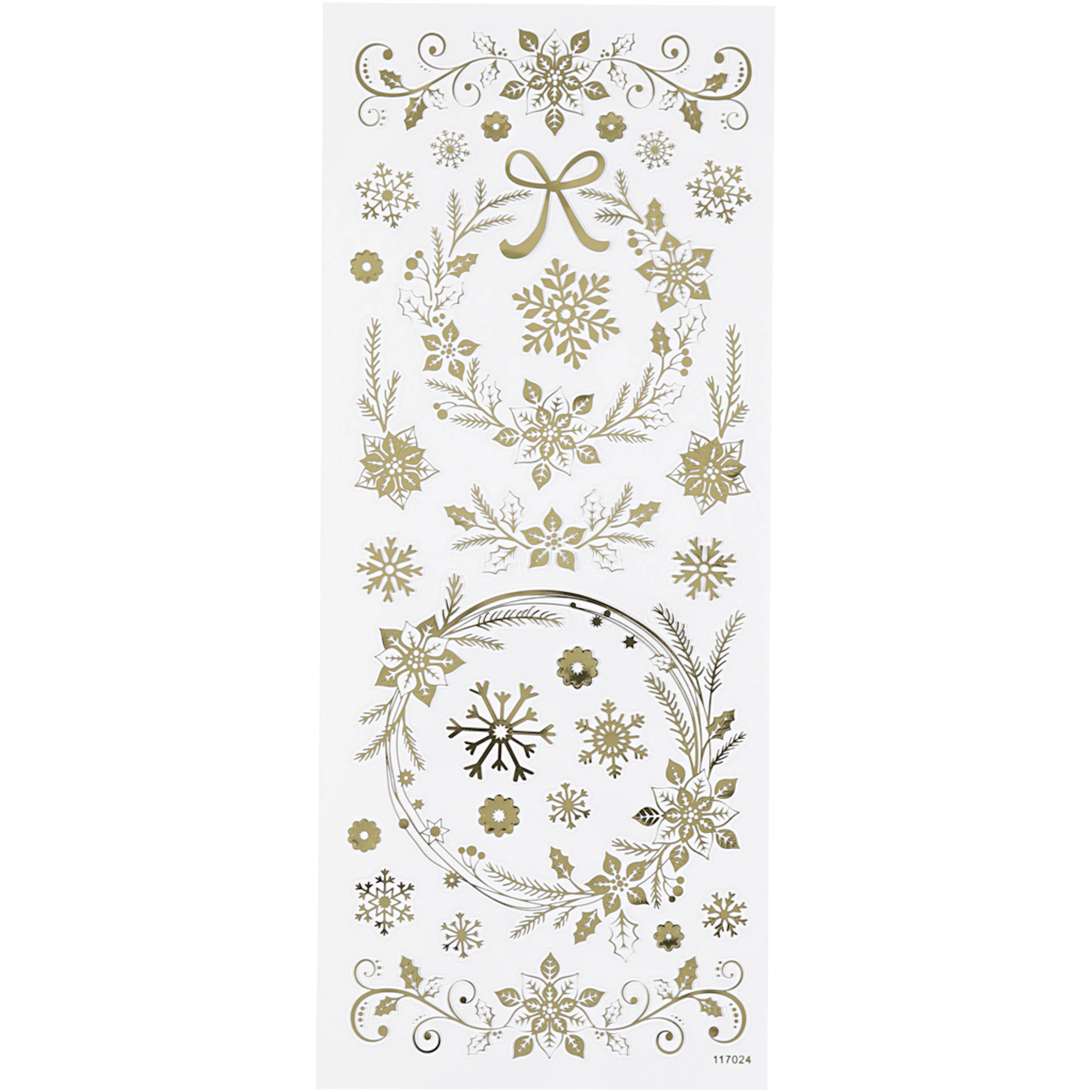 Klistremerker Creativ Company Julestjerner 10x24 cm