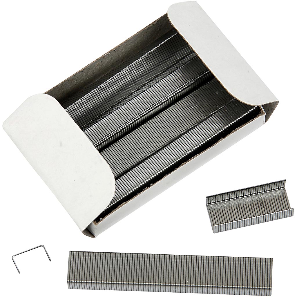 Stiftekramper Creativ Company Nr 6/4 B 6 mm 10x1000 stk/1 Pk