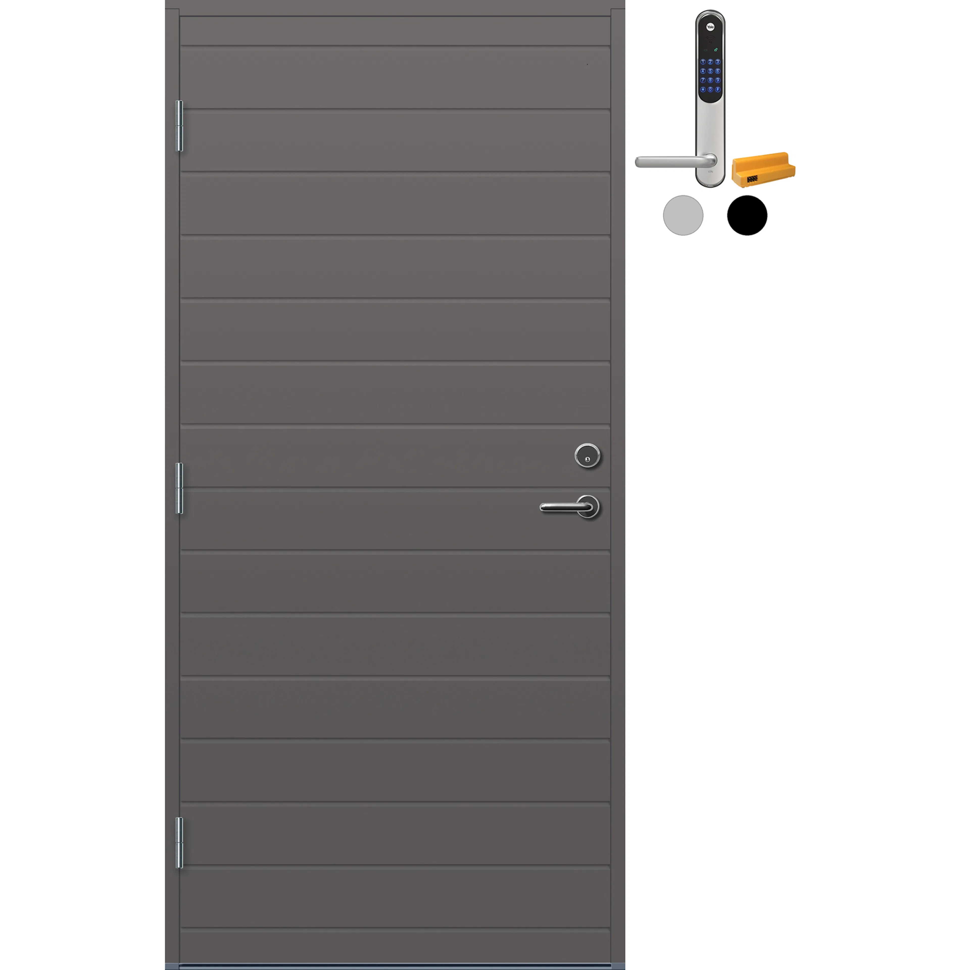 NCS S-6500-N, Grå