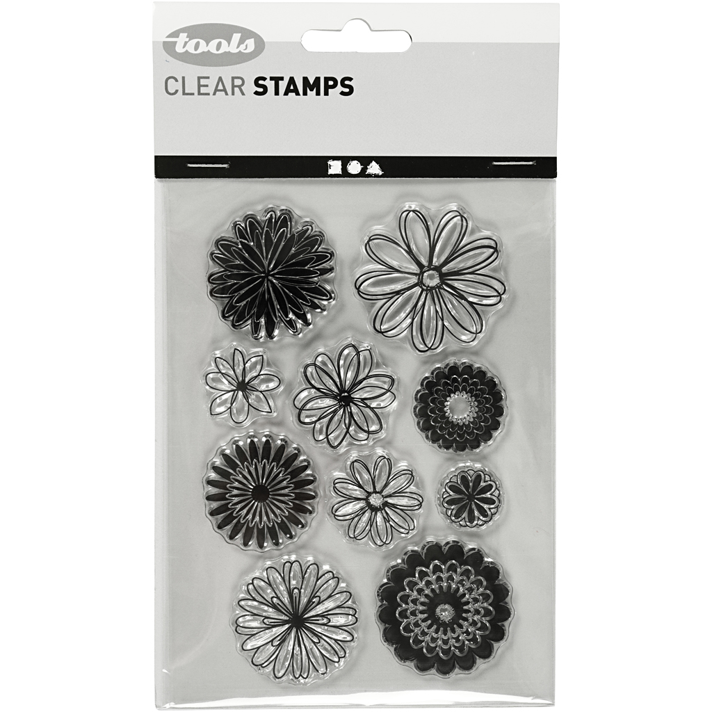Silikonstempler Creativ Company Blomster