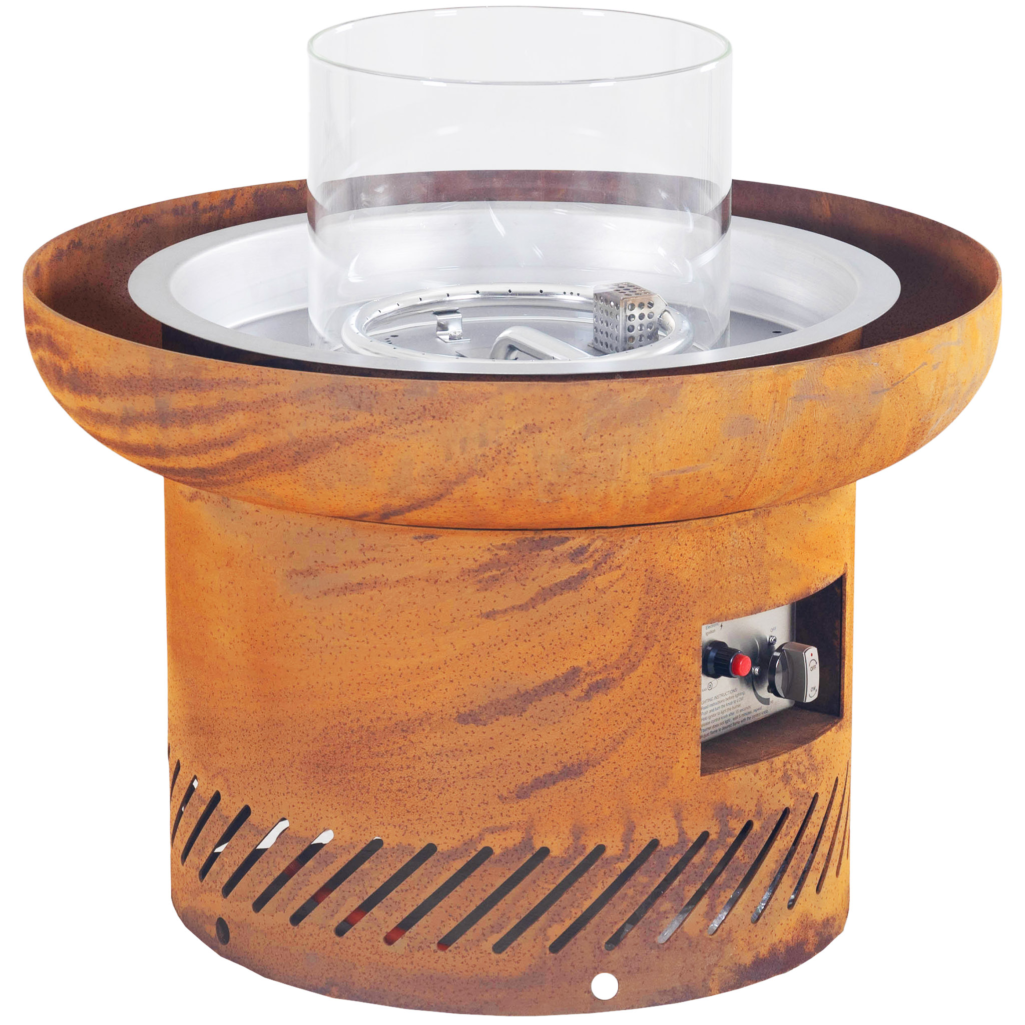 Gasspeis Lyfco Cortenstål Dorotea