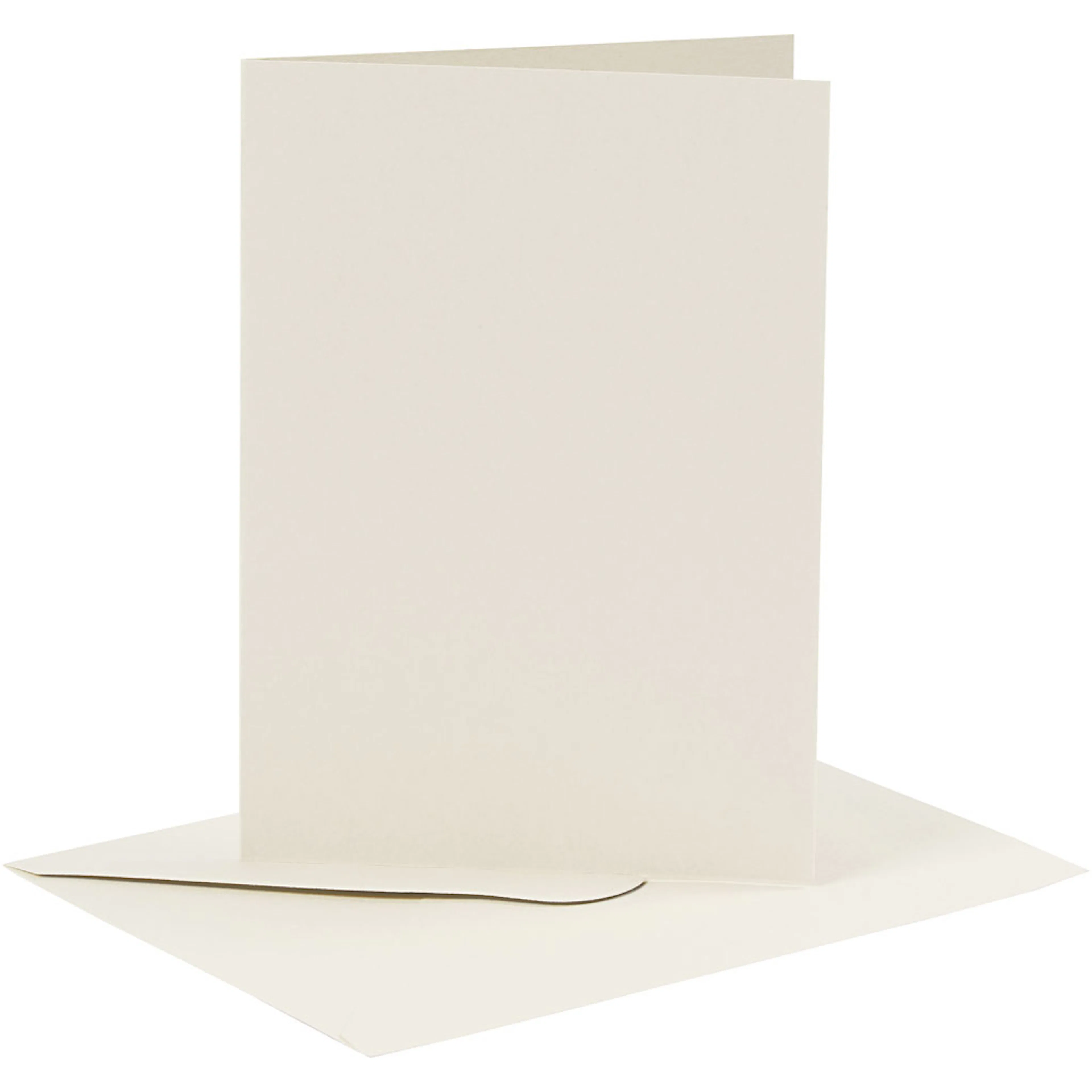 Kort Creativ Company og Konvolutt Kort str 10,5x15 cm Konvolutt str 11,5x16,5 cm 6 stk 1 Pk