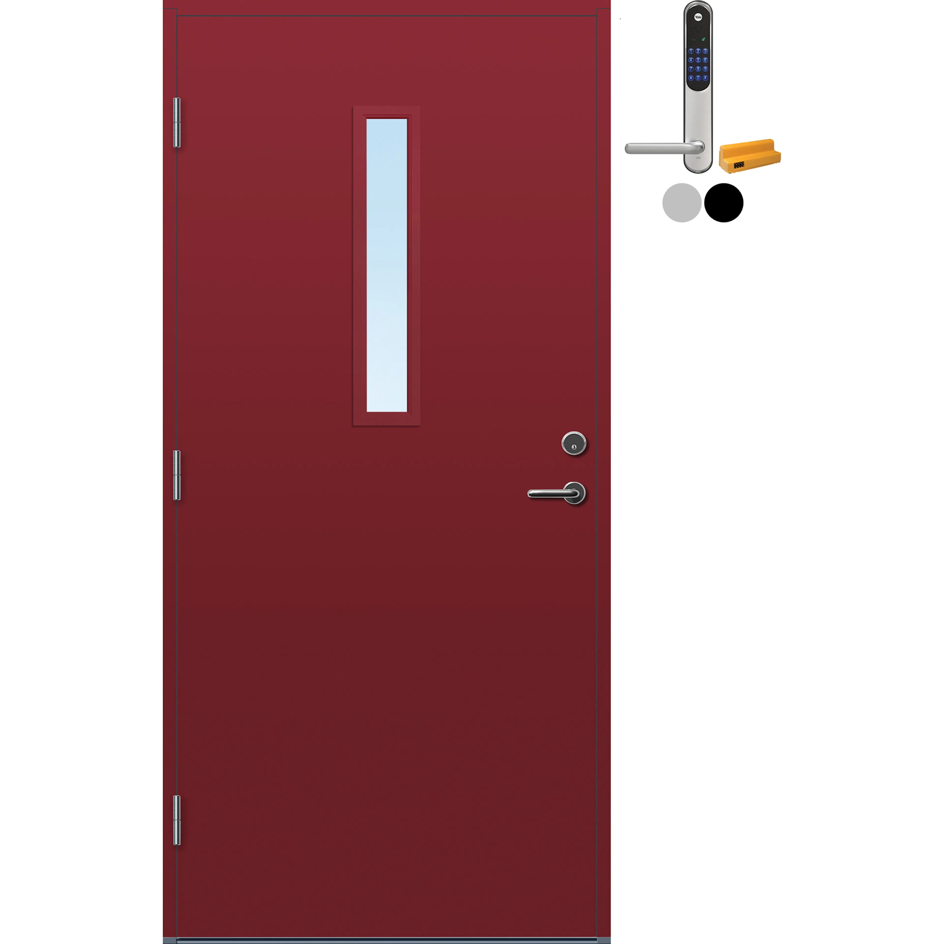 NCS S-4050-R, Mørk Rød