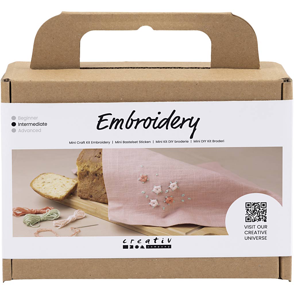 Brodering Creativ Company Mini DIY Kit Stoffserviett