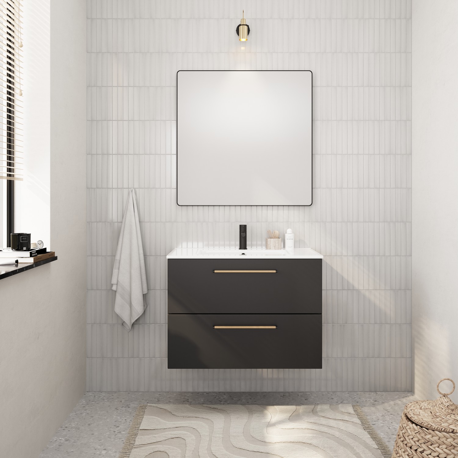 FREYA SMAL PORSELEN SERVANT 80CM Bredde: 810 mm