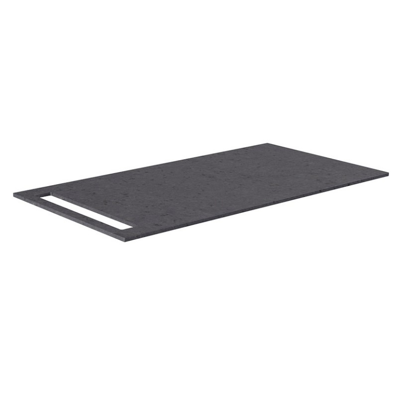Benkeplate Korsbakken med Håndkleholder