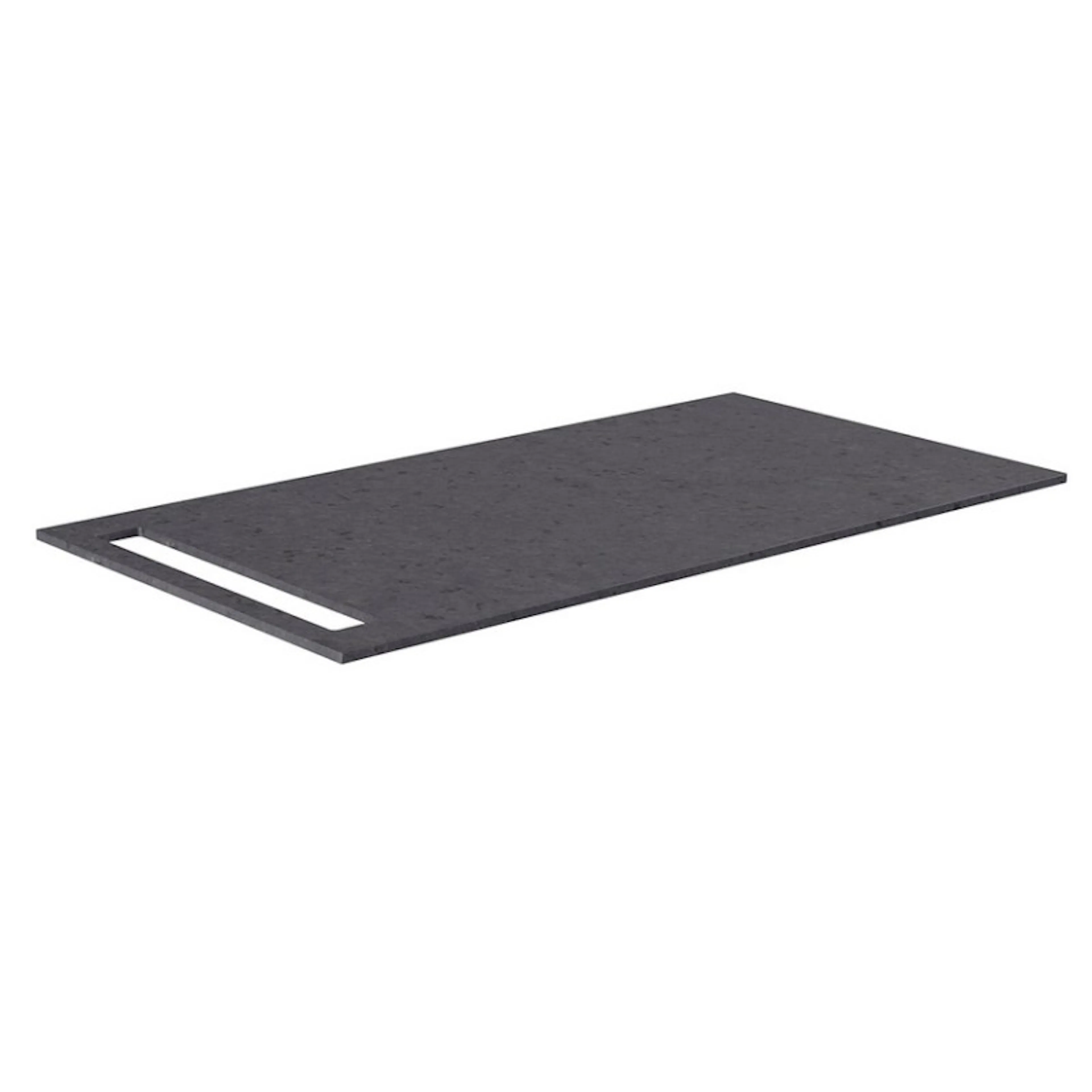 Benkeplate Korsbakken med Håndkleholder